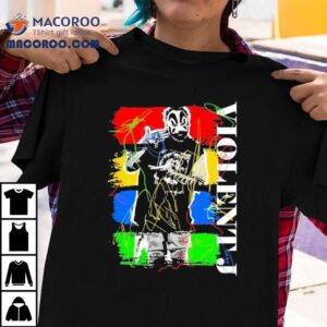 Violent J From Insane Clown Posse Iconic Design T Tshirt