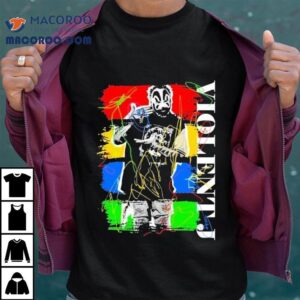 Violent J From Insane Clown Posse Iconic Design T Tshirt