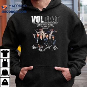 Volbeat Rewind Rebound Tour Exclusive Merchandise Tee