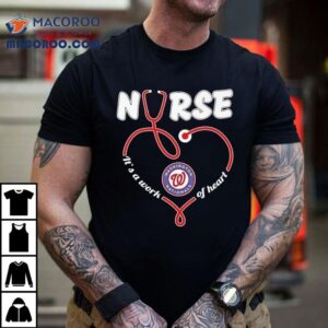 Washington Nationals Celebrate Nurses With Heartfelt Stethoscope T-Shirt