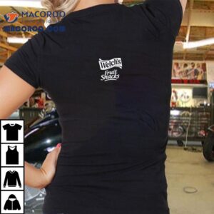 Wear your love for welchs fruity treats with this stylish logo t-shirt