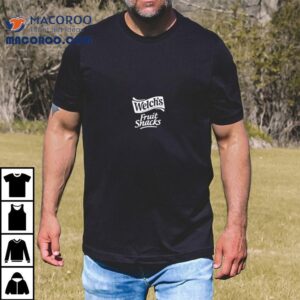 Wear your love for welchs fruity treats with this stylish logo t-shirt