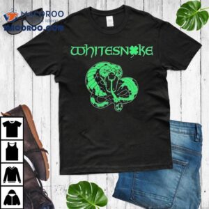 Whitesnake Shut Up Kiss Me Snake St Patrick's Day Shirt 2 Whitesnake Shut Up Kiss Me Snake St Patrick S Day Tshirt