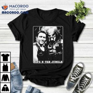 Wild Adventure Style With Predator Crew Graphic T-shirt