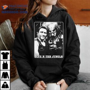 Wild Adventure Style With Predator Crew Graphic Tshirt