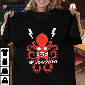 Wild Psychedelic Sea Creature Graphic Tshirt