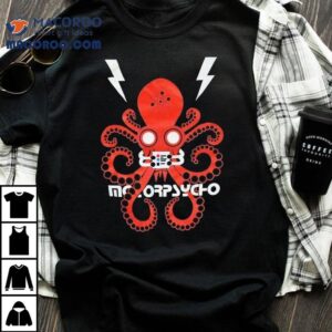 Wild Psychedelic Sea Creature Graphic T Tshirt