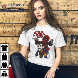 Wolverine And Deadpool Team Up In This Epic Superhero Tshirt