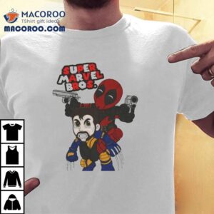 Wolverine And Deadpool Team Up In This Epic Superhero Tshirt