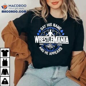 Wrestlemania 41 Vegas 2025 Joe Hendry Mystical Appearance Tshirt 2 Wrestlemania Vegas Joe Hendry Mystical Appearance T Tshirt