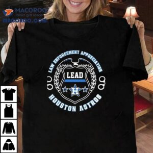 2025 Astros honor police with special edition t-shirt