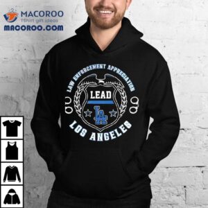 Dodgers Tribute To Police Officers Tshirt