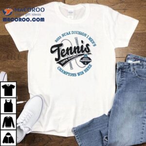 2025 mens college tennis playoffs t-shirt