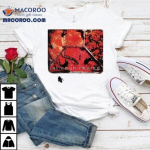Alice In Chains fan tribute lunch tray design t-shirt