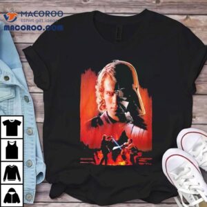 Anakin and Obiwan epic lightsaber duel tshirt for Star Wars 2025