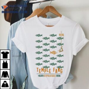 Catch Temple Fang live in Groningen on May 16 2025 with this cool fish tshirt
