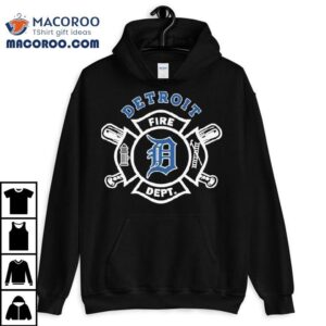 Detroit Firefighters Honor Tigers With Custom Tshirt