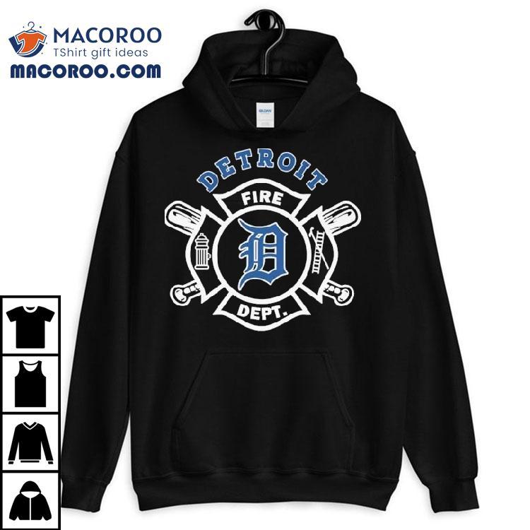 Detroit firefighters honor tigers with custom t-shirt Detroit firefighters honor tigers with custom t-shirt