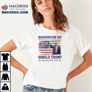 Donald Trump Presidential Swearing In Ceremony T Tshirt