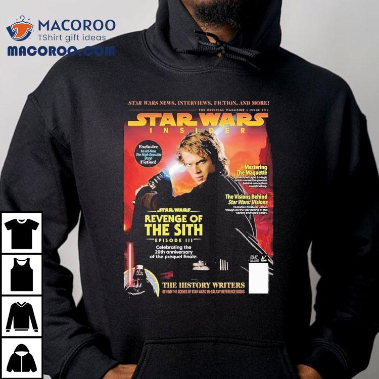 Exploring Star Wars Episode III Legacy With 20th Anniversary T-Shirt Exploring Star Wars Episode III Legacy With 20th Anniversary T-Shirt