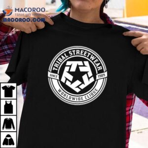 Global Tribal Fashion Since Circle Print Tshirt