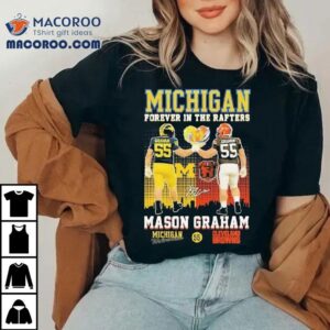 Mason Graham Michigan And Cleveland Tribute Tshirt