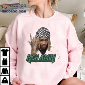 Stylish Rich Amiri Hip Hop Artist Graphic T Tshirt