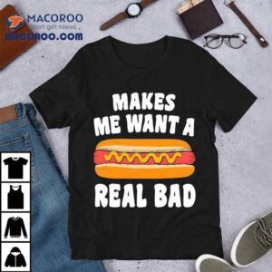 This design gives me major cravings for a hot dog tshirt