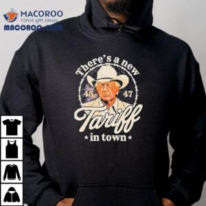 Trump Reveals New Tariffs While Wearing Striking 45 47 T-shirt