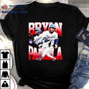 UConn Baseball Star Bryan Padilla Honor Tshirt UConn Baseball Star Bryan Padilla Honor Tshirt