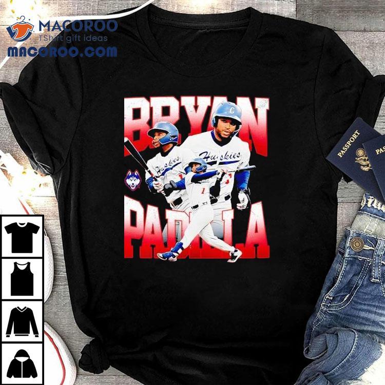 UConn Baseball Star Bryan Padilla Honor Tshirt UConn Baseball Star Bryan Padilla Honor Tshirt
