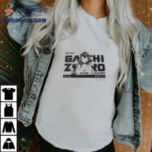Unique Gachi Zero Sukoro Design T Tshirt