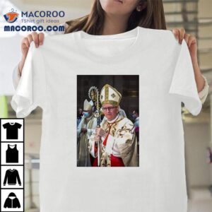 Vatican official Cardinal Parolin sports stylish pope inspired t-shirt
