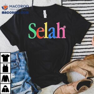Vibrant hues from Selahorg in this stylish tshirt