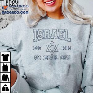 Vintage 1948 Israel Independence Design T-Shirt
