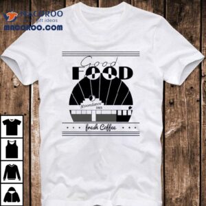 Vintage Diner Vibes With Fresh Brews Tshirt