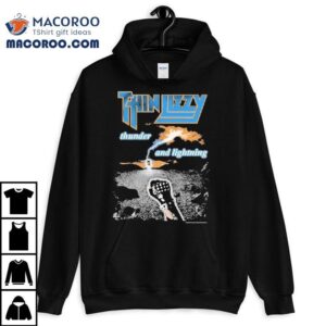 Vintage Thunder And Lightning Rock Band Graphic T-shirt