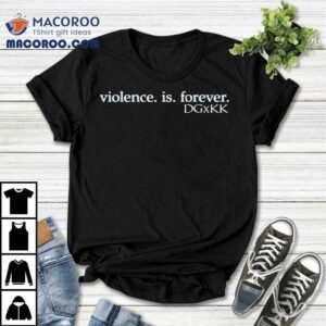Violence never ends graphic print tshirt