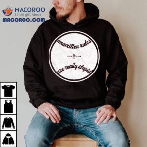 Why Unspoken Social Norms Make No Sense T-shirt