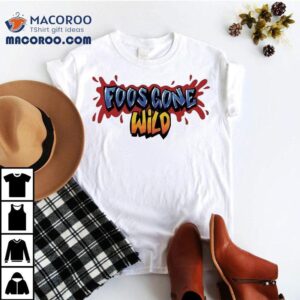 Wild Foos Logo In Vibrant Colors Tshirt
