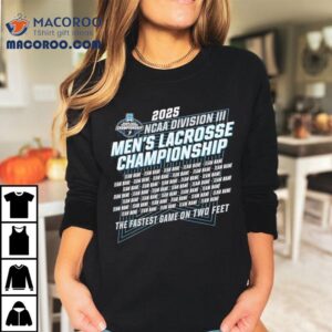 2025 college lacrosse finals commemorative t-shirt