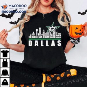 2025 Dallas Stars urban skyline name t-shirt