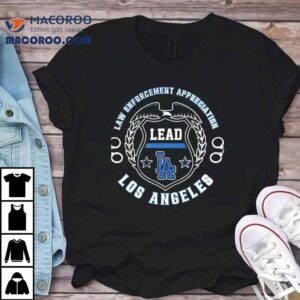 Dodgers Tribute To Police Officers Tshirt