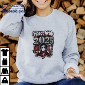 2025 Motorhead rock band tribute t-shirt