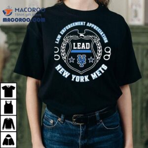 2025 NY Mets tribute to police officers t-shirt