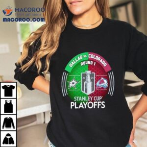 2025 Stanley Cup showdown Dallas Stars face Colorado Avalanche in epic playoff t-shirt 1 Stanley Cup Showdown Dallas Stars Face Colorado Avalanche In Epic Playoff Tshirt