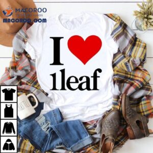 Adore this stylish 1leaf design t-shirt