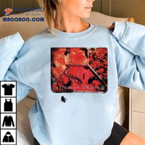 Alice In Chains fan tribute lunch tray design t-shirt