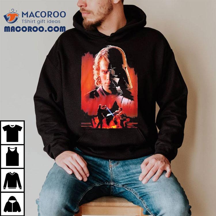 Anakin and Obiwan epic lightsaber duel tshirt for Star Wars 2025 Anakin and Obiwan epic lightsaber duel tshirt for Star Wars 2025
