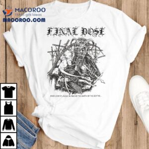 Angels shed tears blinded by gleaming scythe t-shirt
